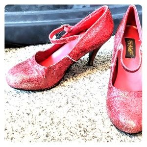 Ruby Red Heels